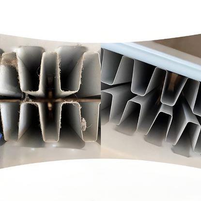 Obraz Długa szczotka do czyszczenia grzejników