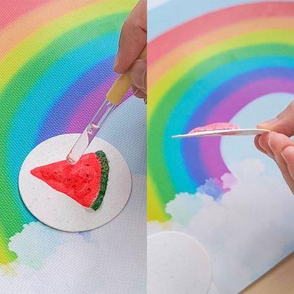 Obrazek z 3D malowanie na piance 10 szt.