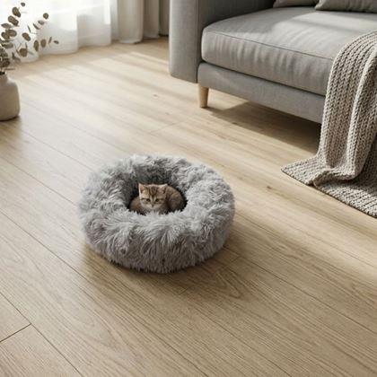 Obrazek z Puchate legowisko dla kotów, średnica 40 cm
