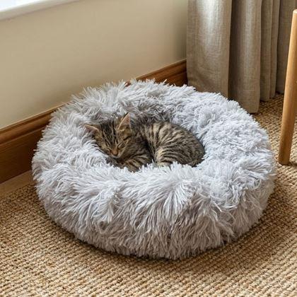 Obrazek z Puchate legowisko dla kotów, średnica 40 cm