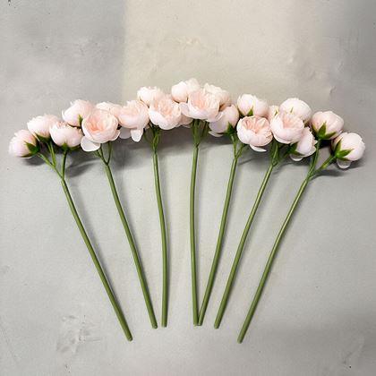 Obrazek z Sztuczny bukiet – piwonia, 9 łodyg