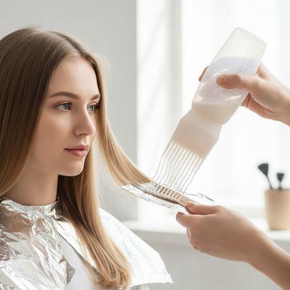 Obrazek z Aplikator z grzebieniem do farbowania włosów i masek do włosów