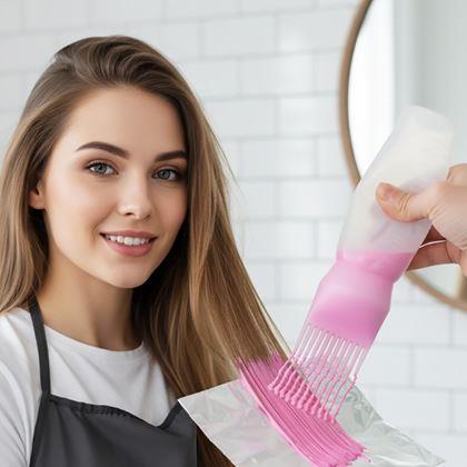 Obrazek z Aplikator z grzebieniem do farbowania włosów i masek do włosów