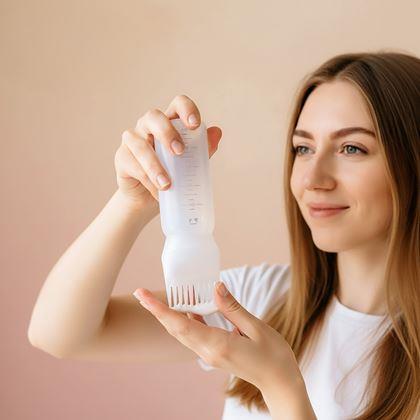 Obrazek z Aplikator z grzebieniem do farbowania włosów i masek do włosów