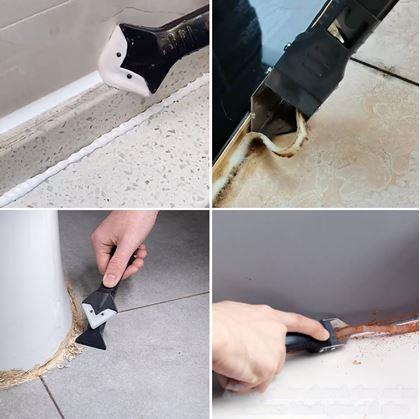 Obrazek z Zestaw do pracy z silikonem 3w1