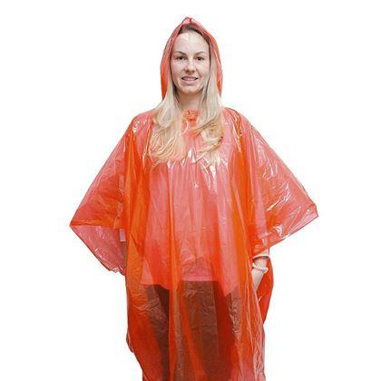 Obrazek z Peleryna przeciwdeszczowa  - czerwona