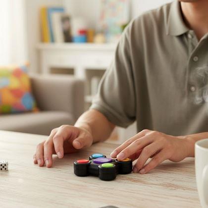 Obrazek z Gra pamięciowa ze światłami i dźwiękiem