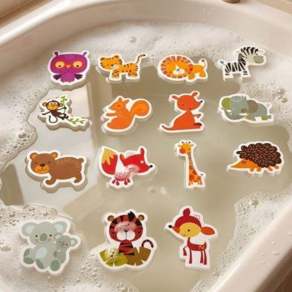 Obrazek z Piankowe zwierzątka do wanny 15 szt.