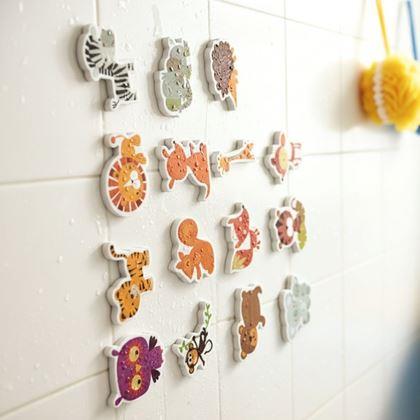 Obrazek z Piankowe zwierzątka do wanny 15 szt.