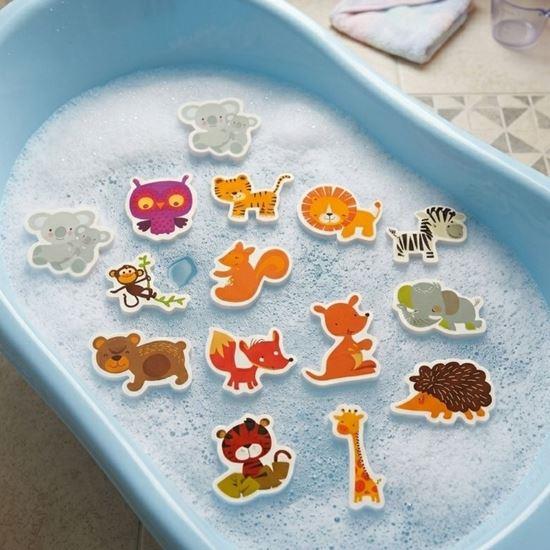 Obrazek z Piankowe zwierzątka do wanny 15 szt.