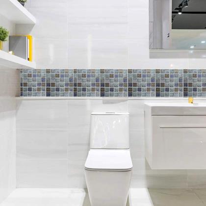 Obrazek z Samolepící obklady 6 ks - modré