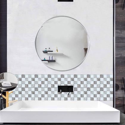 Obrazek z Samolepící obklady 6 ks - šedé