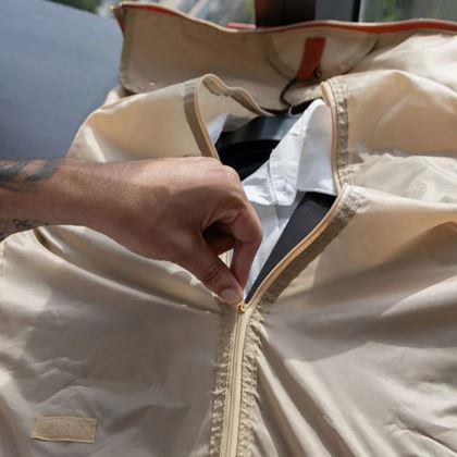 Obrazek z Składana torba podróżna - beżowy