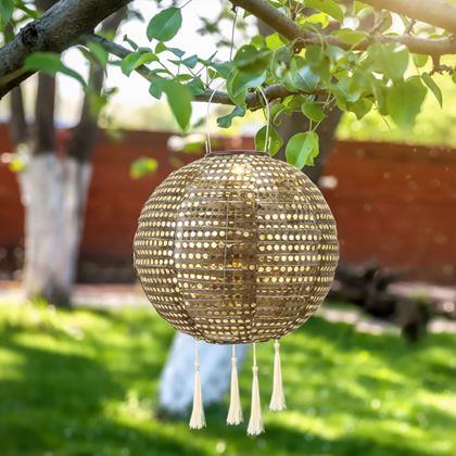 Obrazek z Dekoracyjna solarna lampa lampion