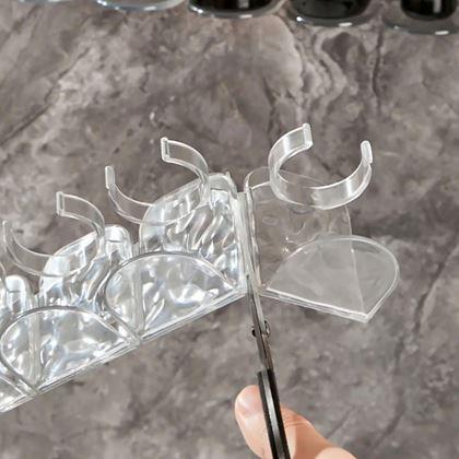 Obrazek z Samoprzylepny, wariabilny uchwyt z 5 przegrodami