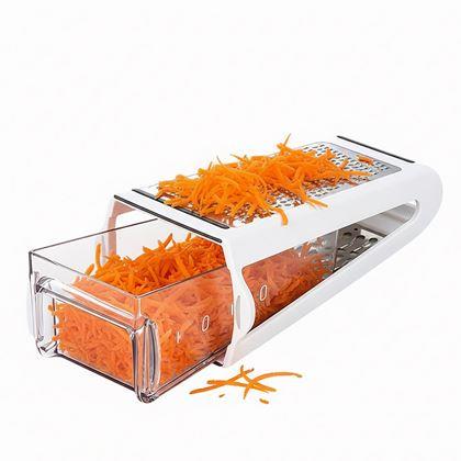 Obrazek z Dwustronna tarka z pojemnikiem