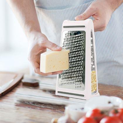 Obrazek z Dwustronna tarka z pojemnikiem