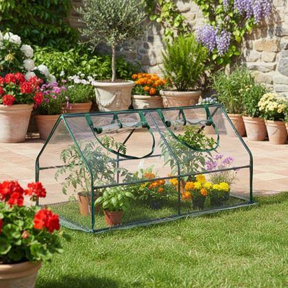 Obrazek z Mini szklarnia foliowa 120 x 60 x 61 cm