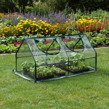 Obrazek z Mini szklarnia foliowa 120 x 60 x 61 cm