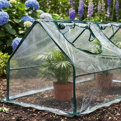 Obrazek z Mini szklarnia foliowa 120 x 60 x 61 cm