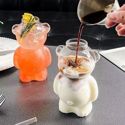 Obrazek z Szklanka w kształcie misia