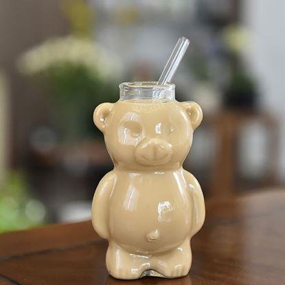 Obraz Szklanka w kształcie misia