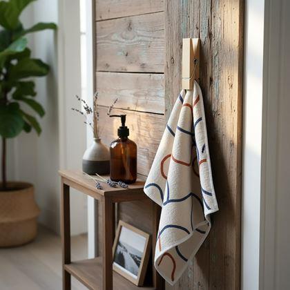 Obrazek z Samoprzylepny uchwyt na ręczniki klips