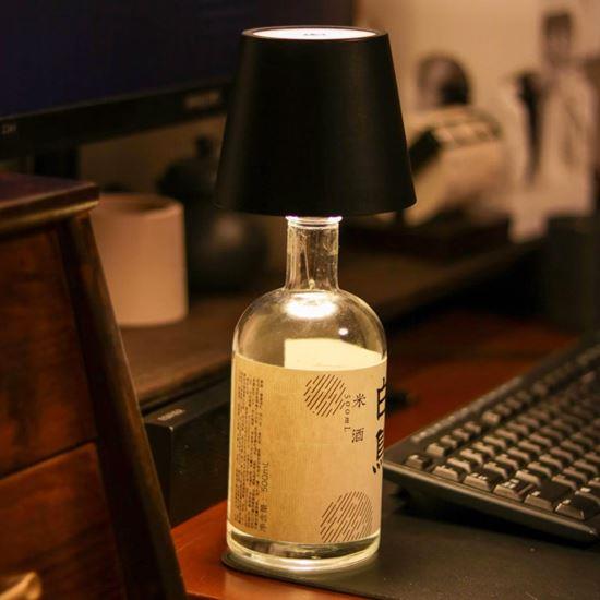 Obrazek z Dotykowa lampka na butelkę, 3 tryby światła