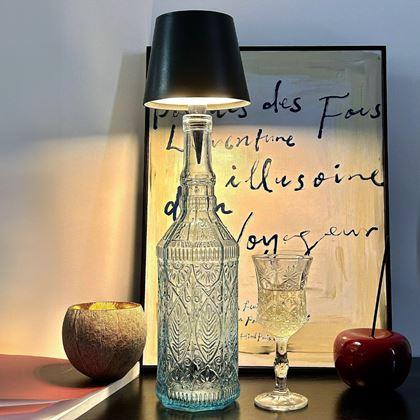 Obrazek z Dotykowa lampka na butelkę, 3 tryby światła