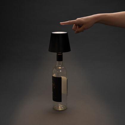 Obrazek z Dotykowa lampka na butelkę, 3 tryby światła