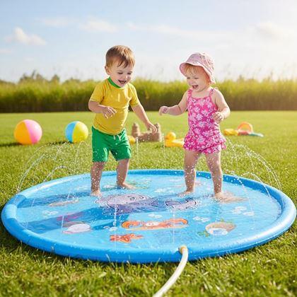 Obrazek z Dziecięca wodna mata do zabawy, średnica 97 cm