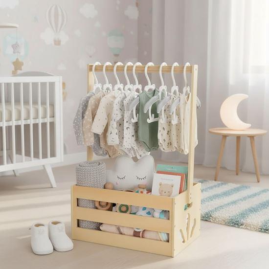 Obrazek z Dziecięcy stojak na ubrania