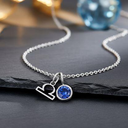 Obraz Łańcuszek z zawieszką znaku zodiaku