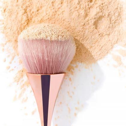 Obrazek z Pędzel do pudru  -   różowe złoto