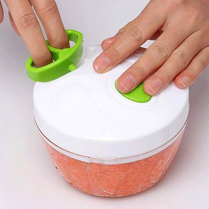 Obrazek z Ręczna siekaczka kuchenna, 3 ostrza