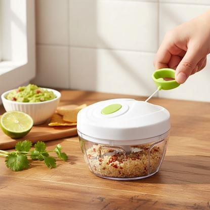 Obraz Ręczna siekaczka kuchenna, 3 ostrza