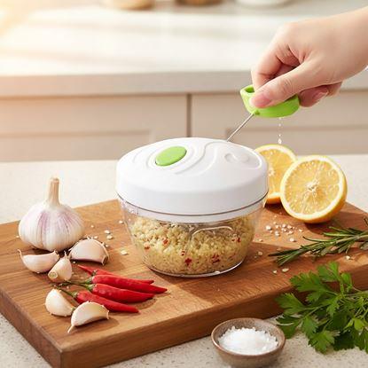 Obraz Ręczna siekaczka kuchenna, 3 ostrza