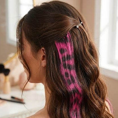 Obraz Kolorowy pasemko clip in 45 cm, ogon szopa