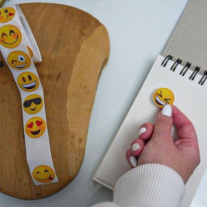 Obrazek z Naklejki emotikony 500 szt.