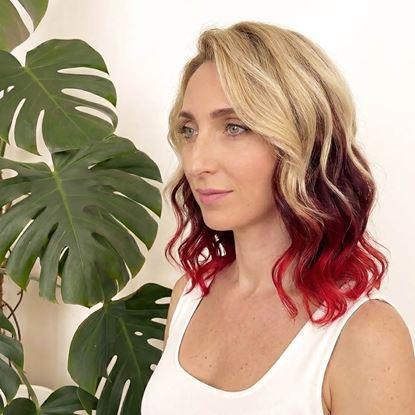 Obraz Clip in pasemko do kolorowego podkreślenia włosów