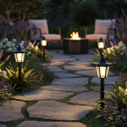 Obrazek z Zewnętrzna lampa solarna