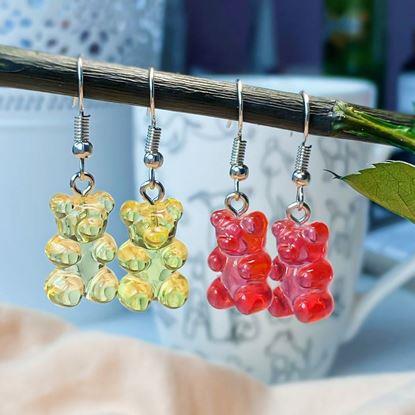 Obraz Kolczyki gumowe misie 