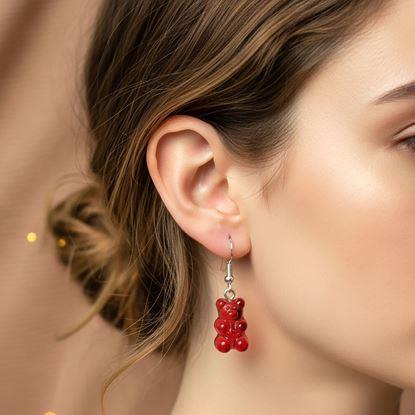 Obraz Kolczyki gumowe misie 