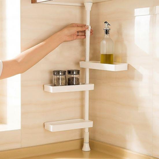 Obrazek z Wysokość regulowany organizer 3-poziomowy