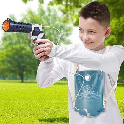Obrazek z Elektryczny pistolet na wodę – rewolwer