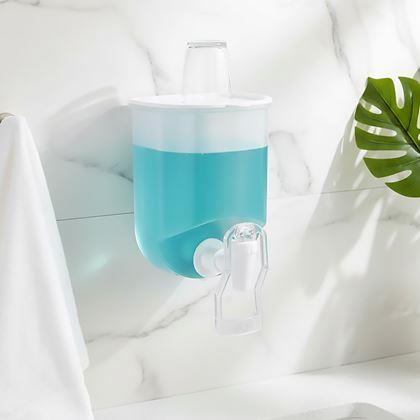 Obrazek z Samoprzylepny dozownik do łazienki 600 ml
