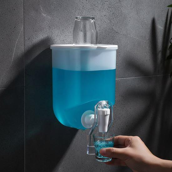 Obrazek z Samoprzylepny dozownik do łazienki 600 ml