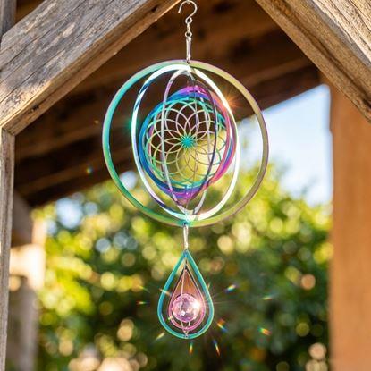 Obraz 3D dekoracja wiatrowa mandala