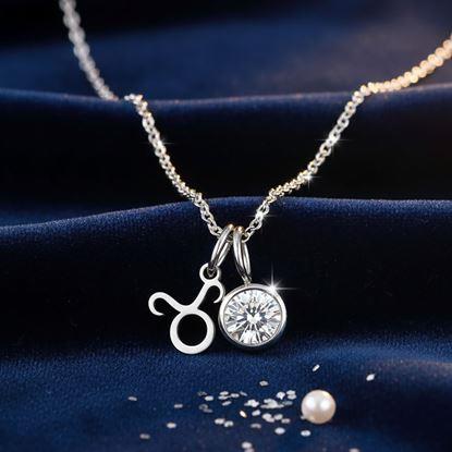 Obraz Łańcuszek z zawieszką znaku zodiaku