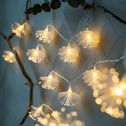 Obrazek z Girlanda LED - kwiaty